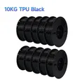 TPU Filament 1,75 mm 5 bis 10 kg flexibel – Farbe 10kg TPU Black
