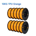 TPU Filament 1,75 mm 5 bis 10 kg flexibel – Farbe 10kg TPU Orange