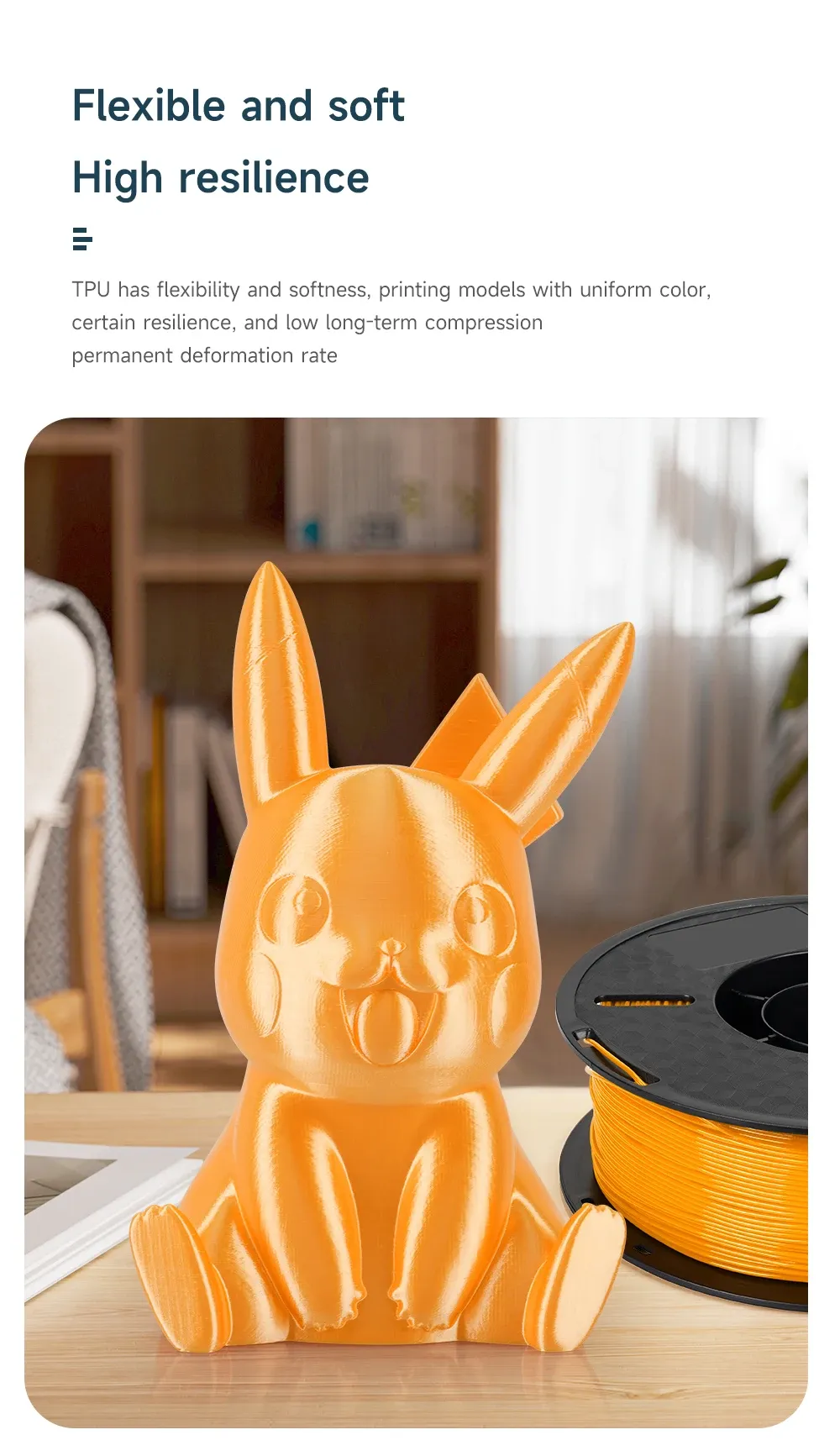 TPU Filament 1,75 mm 5 bis 10 kg flexibel