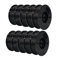 TPU Filament 1,75 mm 5 bis 10 kg weich – Farbe 10KG Black TPU