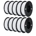 TPU Filament 1,75 mm 5 bis 10 kg weich – Farbe 10KG White TPU