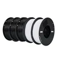 TPU Filament 1,75 mm 5 bis 10 kg weich – Farbe 3KG Black 2KG White