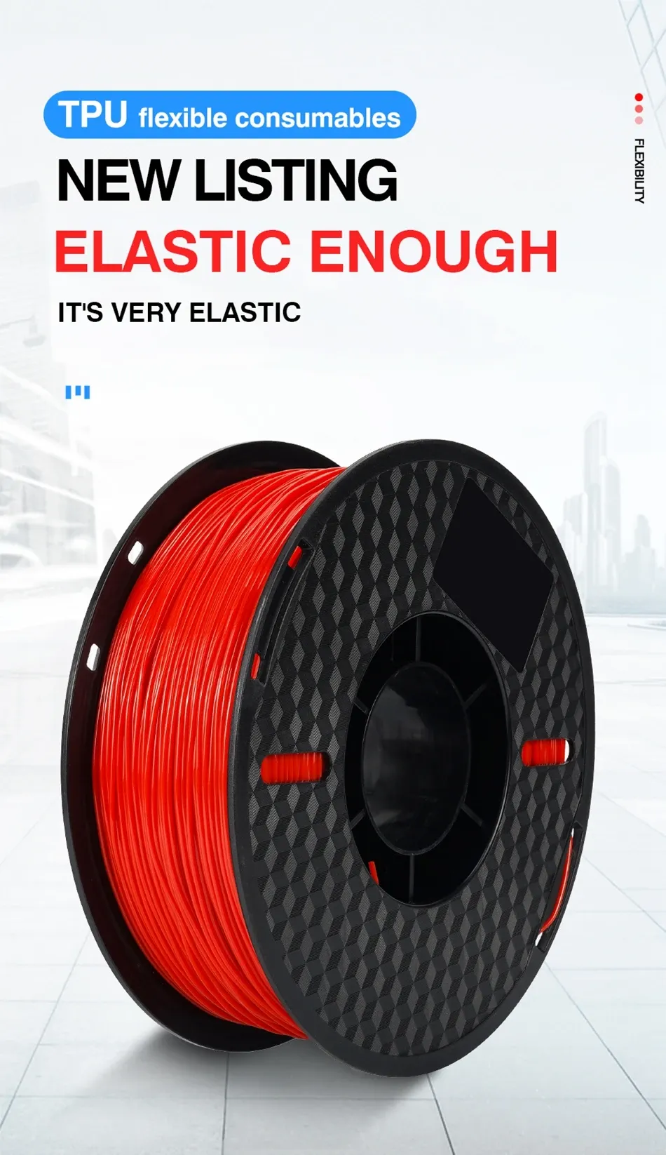 TPU Filament 1,75 mm 5 bis 10 kg weich