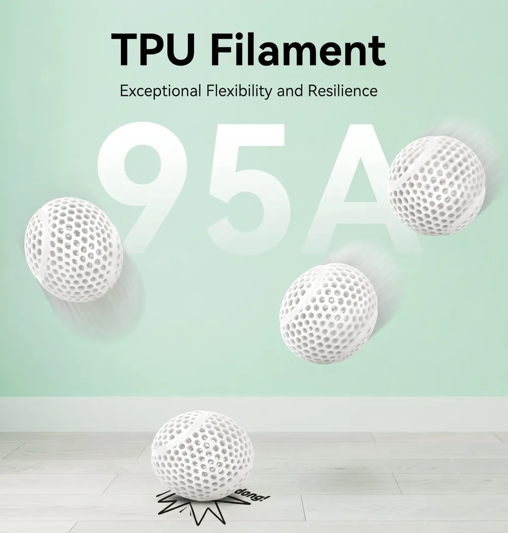 TPU Filament 1,75 mm 6er Pack 250 g verschleißfest