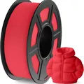 TPU Filament 1,75mm Weiches 3D-Druck 6er-Pack 250g – Farbe .tpu red