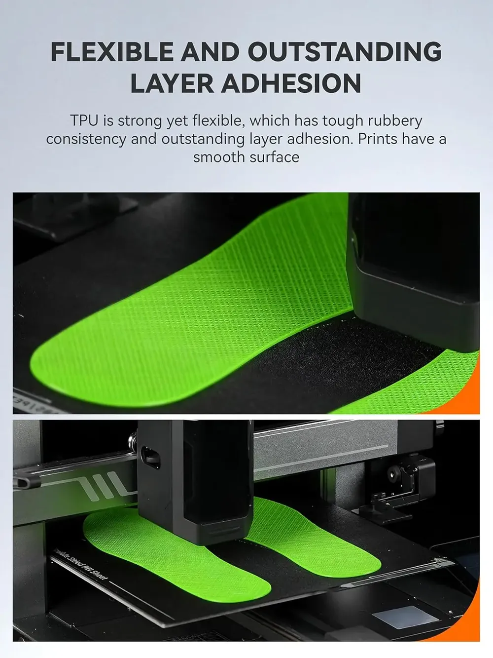 TPU Filament 1,75mm Weiches flexibles 6 Stück 250g