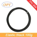 TPU Filament 10m bis 100g 1,75mm 95A flexibel natur schwarz – Color Elastic Black 100g