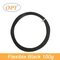 TPU Filament 10m bis 100g 1,75mm 95A flexibel natur schwarz – Color Flexible Black 100g