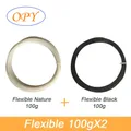 TPU Filament 10m bis 100g 1,75mm 95A flexibel natur schwarz – Color Flexible NE BK 100g