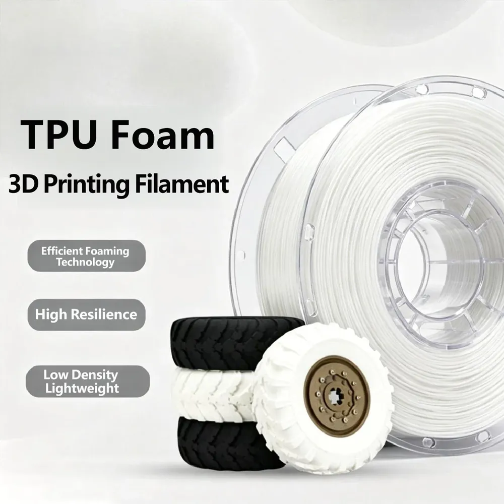 TPU Filament 1kg 1,75mm 90A schäumend leicht flexibel