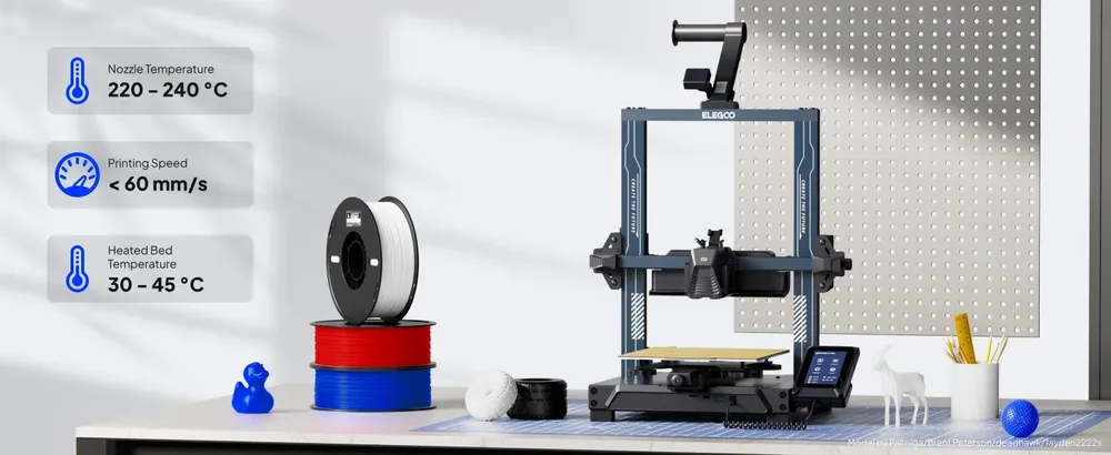 TPU Filament 1kg 1,75mm 95A hohe Belastbarkeit flexibel