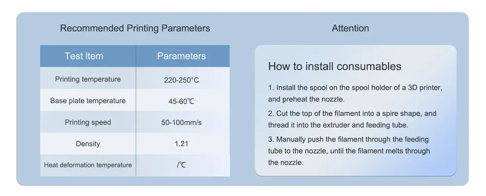 TPU Filament 1kg 1,75mm 95A HS flexibel geringe Fadenbildung