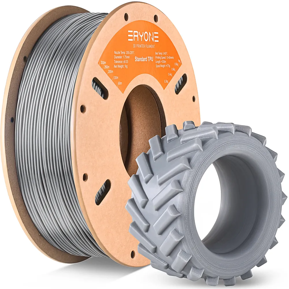 TPU Filament 1kg 1,75mm 95A HS schnell druckend verschleißfest