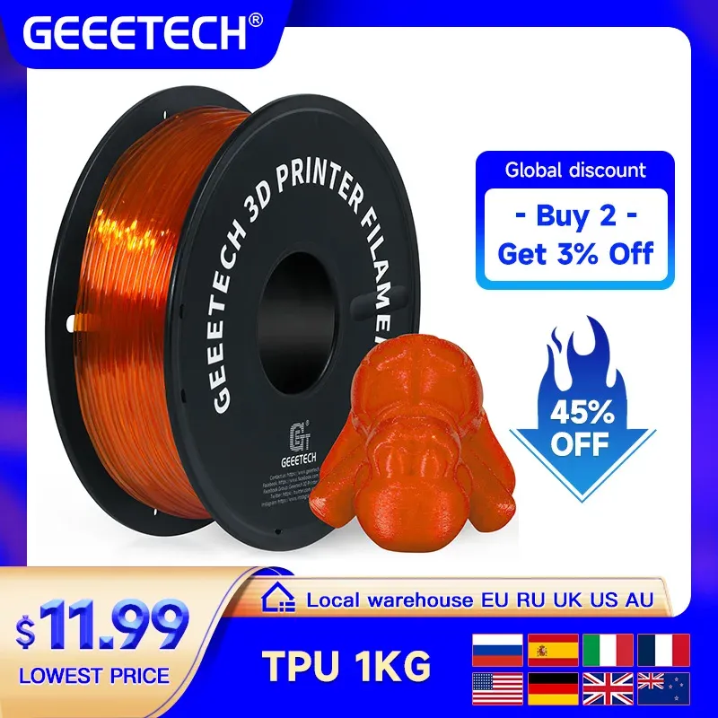 TPU Filament 1kg 1,75mm ungiftig hochwertig sicher flexibel