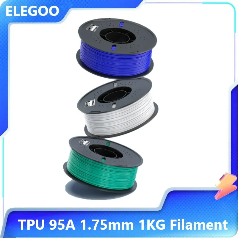 TPU Filament 1kg Rolle 1,75mm 95A flexibel hohe Elastizität