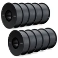 TPU Filament 1kg Rolle 1,75mm 95A flexibel hohe Elastizität – Farbe Grey 10kg