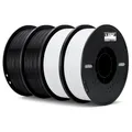 TPU Filament 1kg Rolle 1,75mm 95A flexibel hohe Elastizität – Farbe Mixed 4kg