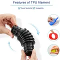 TPU Filament 200g 1,75mm 95A transparent weich flexibel – 3