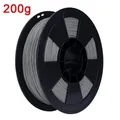 TPU Filament 200g 1,75mm 95A transparent weich flexibel – Farbe Basic-Grey 200g