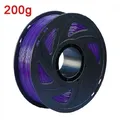 TPU Filament 200g 1,75mm 95A transparent weich flexibel – Farbe Basic-Purple 200g