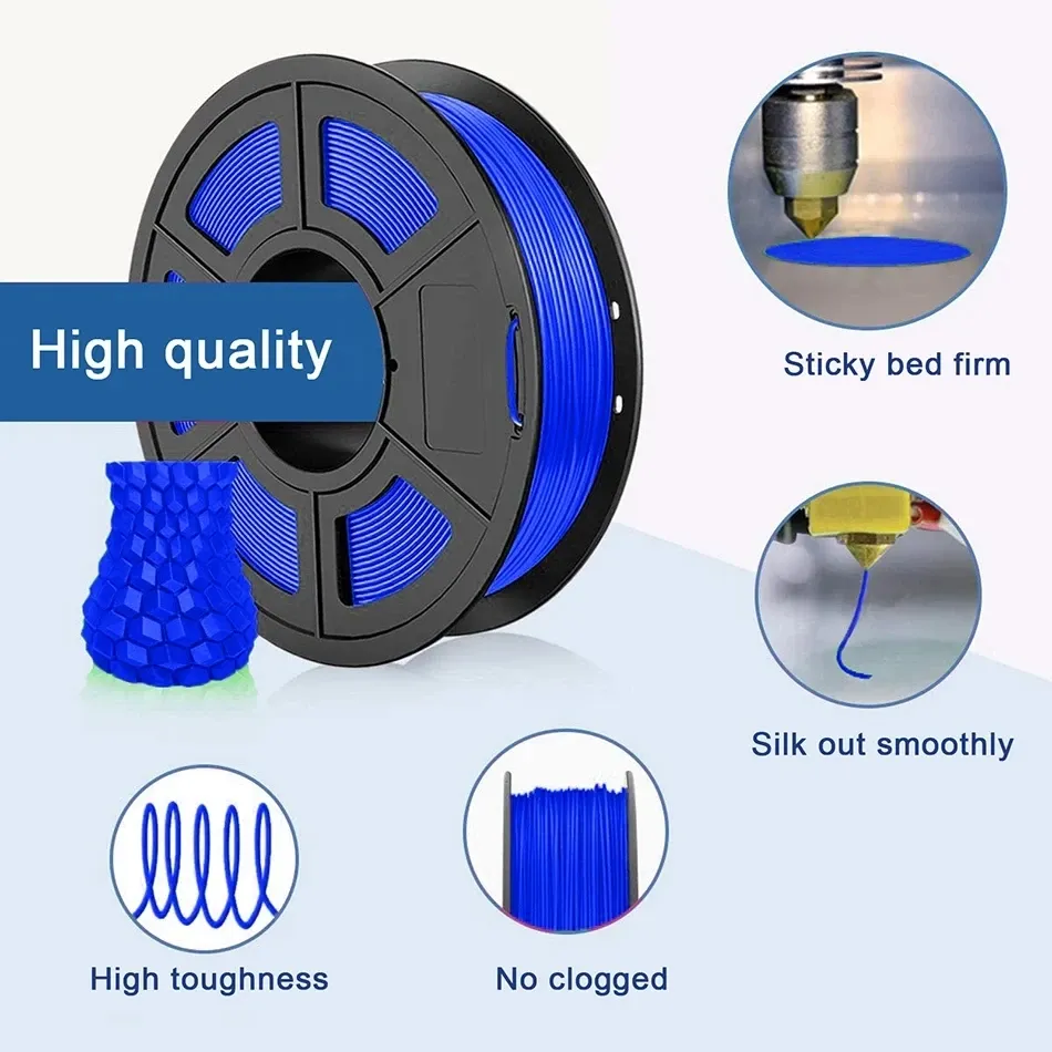 TPU Filament 200g 1,75mm 95A transparent weich flexibel