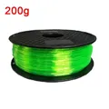 TPU Filament 200g 1,75mm 95A transparent weich flexibel – Farbe Trans-Green 200g