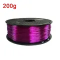 TPU Filament 200g 1,75mm 95A transparent weich flexibel – Farbe Trans-Purple 200g