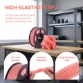 TPU Filament 200g bis 1kg 1,75mm rosa flexibel – 6