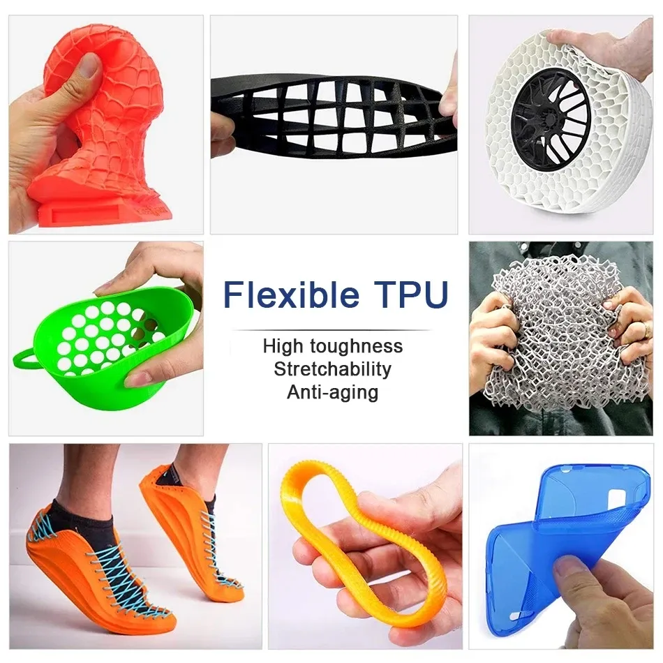 TPU Filament 250g bis 1kg 1,75mm 95A weich flexibel