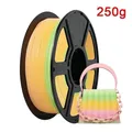 TPU Filament 250g bis 1kg 1,75mm 95A weich flexibel – Farbe RainbowD-250g