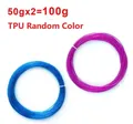 TPU Filament 250g bis 1kg 1,75mm 95A weich flexibel – Farbe Random-50gx2