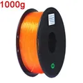 TPU Filament 250g bis 1kg 1,75mm 95A weich flexibel – Farbe Trans-Orange 1kg