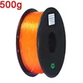 TPU Filament 250g bis 1kg 1,75mm 95A weich flexibel – Farbe Trans-Orange 500g