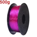 TPU Filament 250g bis 1kg 1,75mm 95A weich flexibel – Farbe Trans-Purple 500g