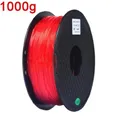 TPU Filament 250g bis 1kg 1,75mm 95A weich flexibel – Farbe Trans-Red 1kg