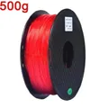 TPU Filament 250g bis 1kg 1,75mm 95A weich flexibel – Farbe Trans-Red 500g