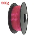 TPU Filament 250g bis 1kg 1,75mm 95A weich flexibel – Farbe Trans-RoseRed 500g