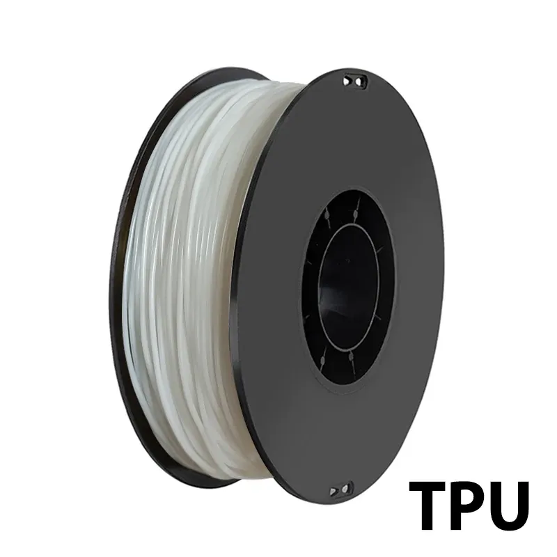 TPU Filament 250g bis 1kg 1,75mm gelb weiß flexibel