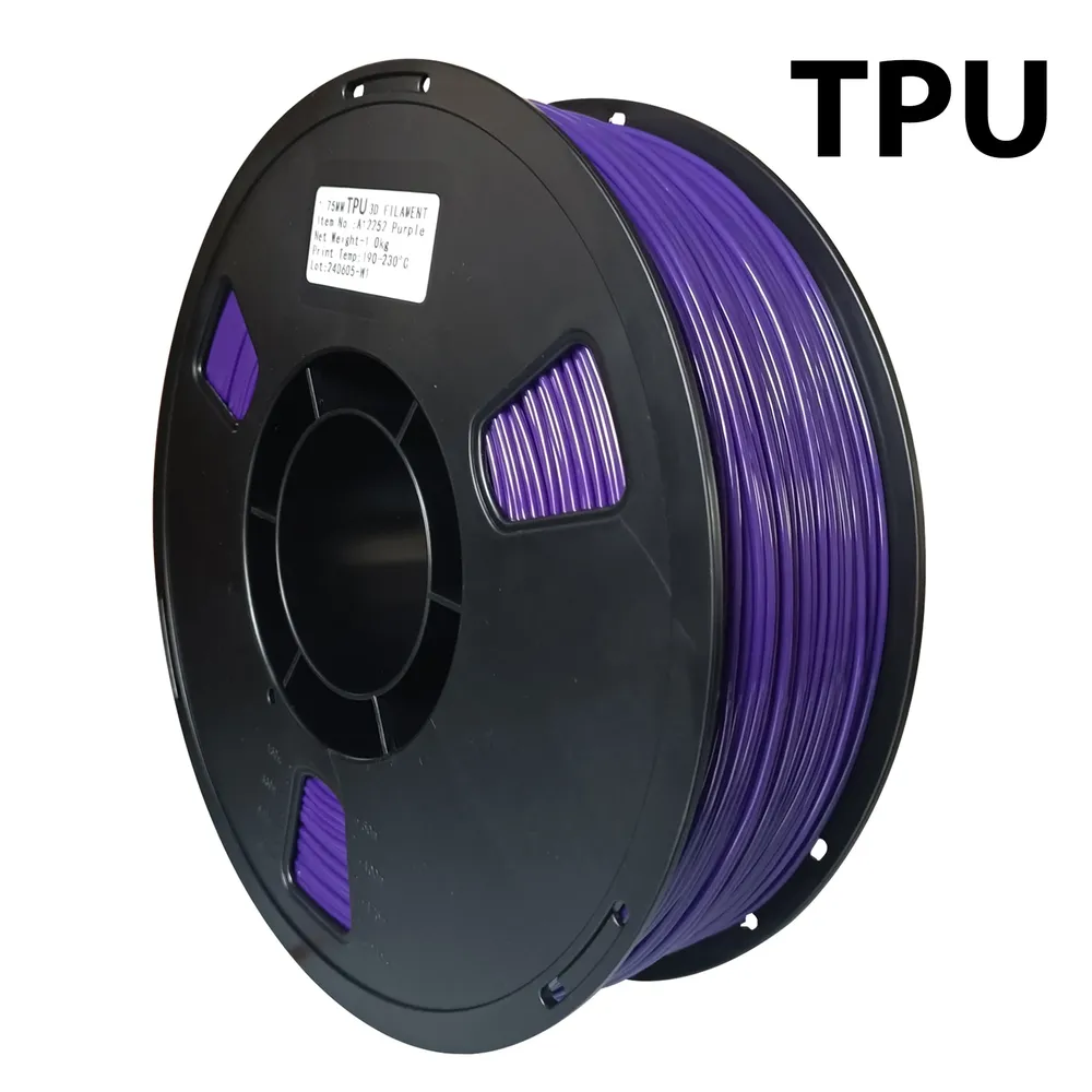 TPU Filament 250g bis 1kg 1,75mm lila elastisch flexibel