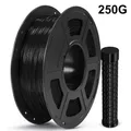 TPU Filament 250g bis 1kg Rolle 1,75mm schwarz flexibel – Farbe 250g TPU Black