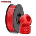TPU Filament 250g Spule 1,75mm flexibel 95A – Farbe Tpu red 250g