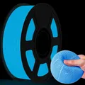 TPU Filament Set 4x250g 1,75mm leuchtend grün lila blau – Farbe 250g tpu glow blue