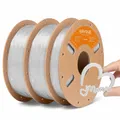 TPU Flexibles Filament 1,75 mm 85A Härtegrad 1 kg bis 3 kg – Color Transparent 3KG