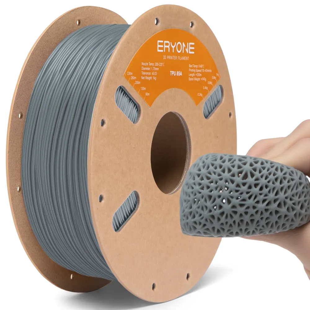 TPU Flexibles Filament 1,75 mm 85A Härtegrad 1 kg bis 3 kg