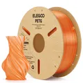 Translucent PETG Filament 1,75 mm Olivgrün hohe Präzision 1 kg – Farbe orange 1KG