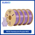 Translucent PETG Filament 1,75 mm Olivgrün hohe Präzision 1 kg – Farbe Purple 4KG