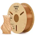 Translucent PETG Filament 1,75 mm Olivgrün hohe Präzision 1 kg – Farbe Amber 1KG