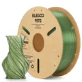 Translucent PETG Filament 1,75 mm Olivgrün hohe Präzision 1 kg – Farbe Olive Green 1KG