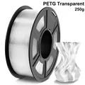 Transparent PETG Filament 1,75 mm 250 g 1 kg – Farbe petg Transpar 250g