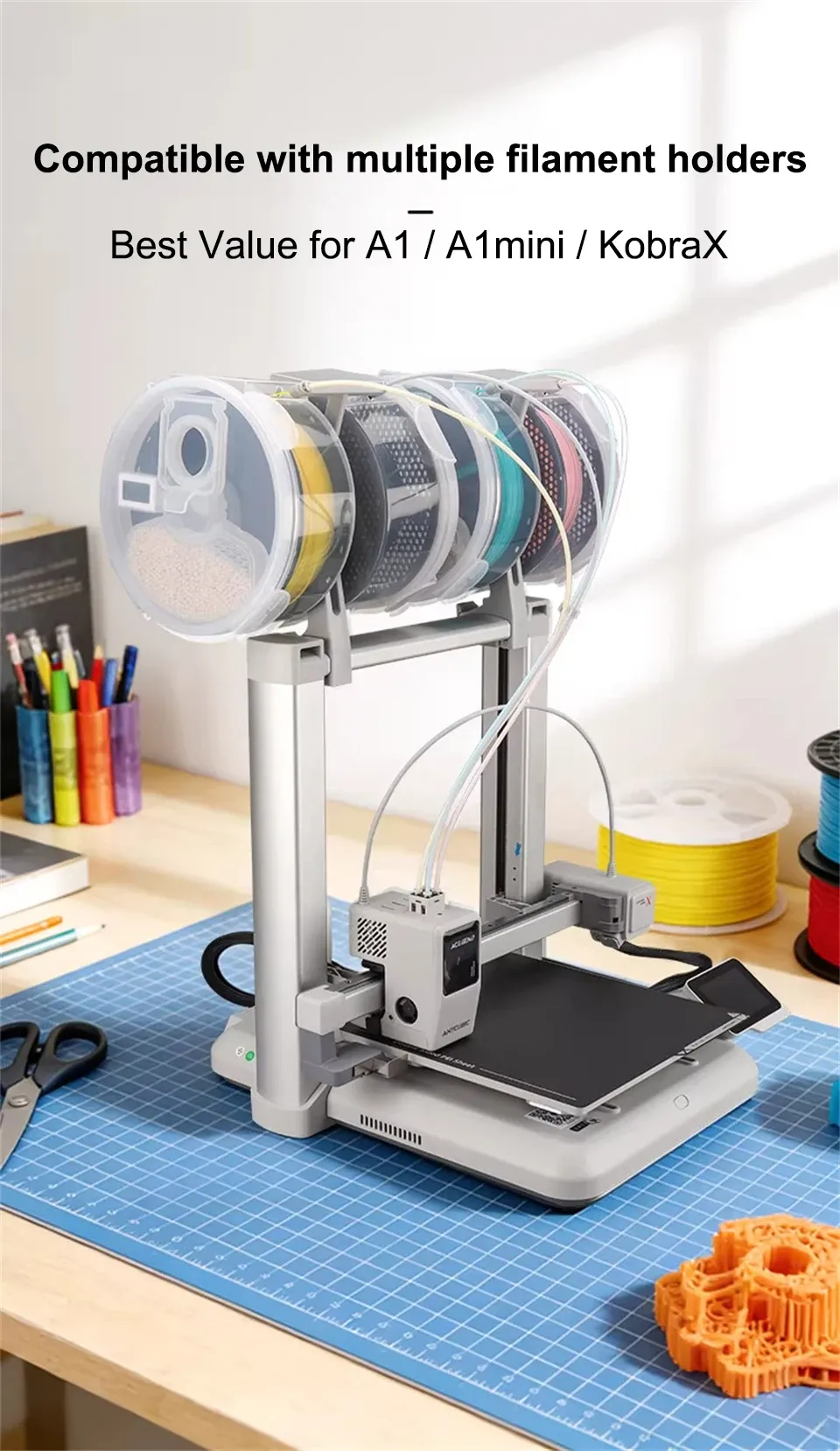 Trockenbox Filament wandmontiert mit Anzeige